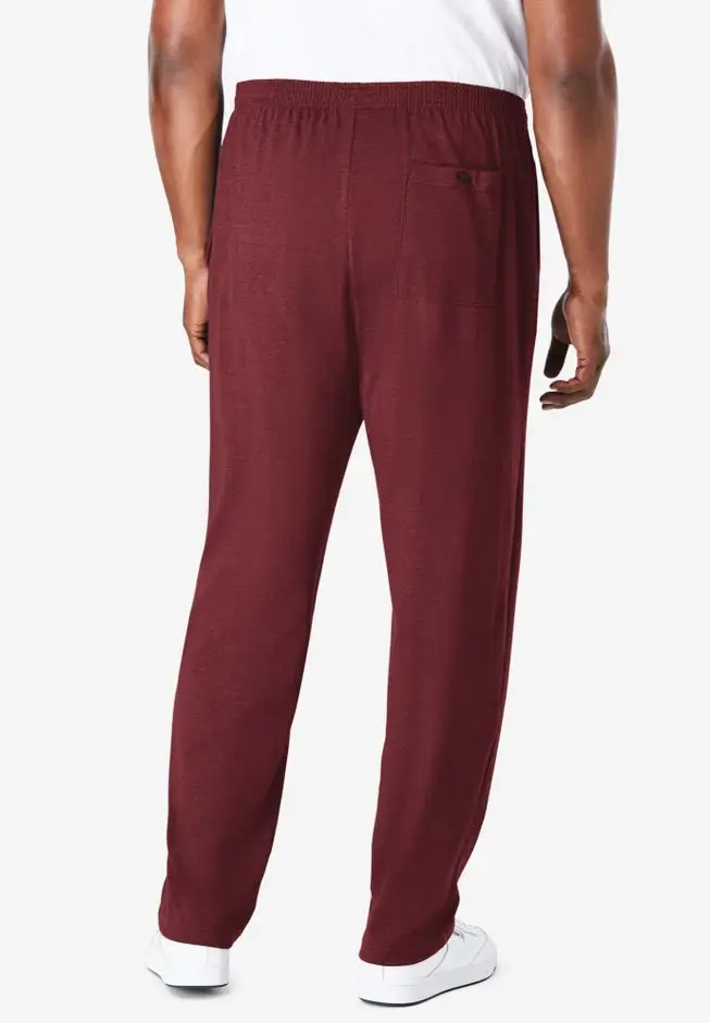 Lightweight Jersey Open Bottom Sweatpants