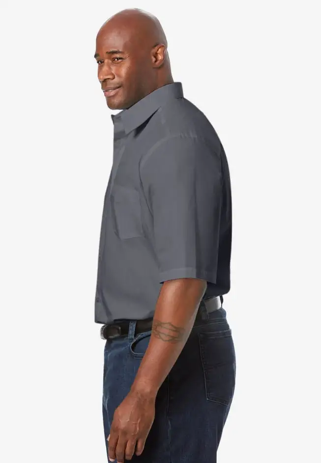 Wrinkle-Free Short-Sleeve Dress Shirt