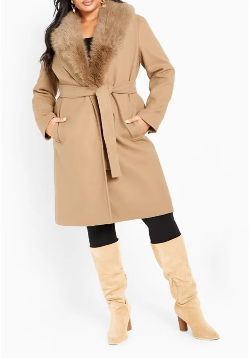 Fur Collar Jacket