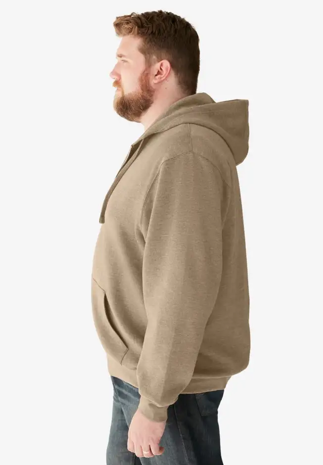 Fleece Zip-Front Hoodie