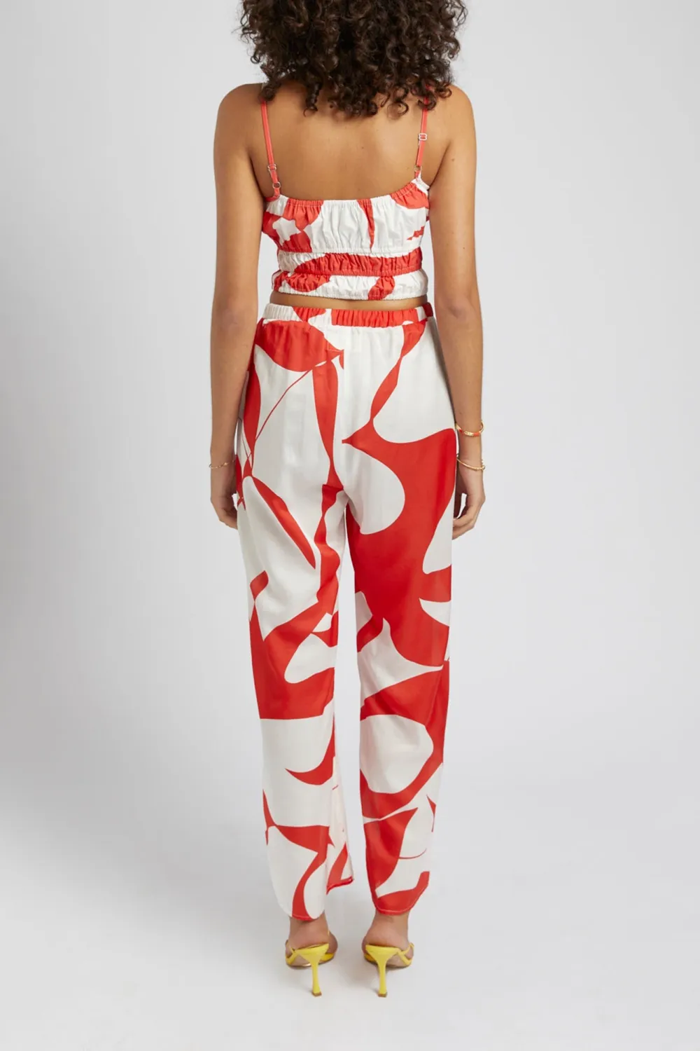 Comfortable Loose Drawstring Straight  Pants