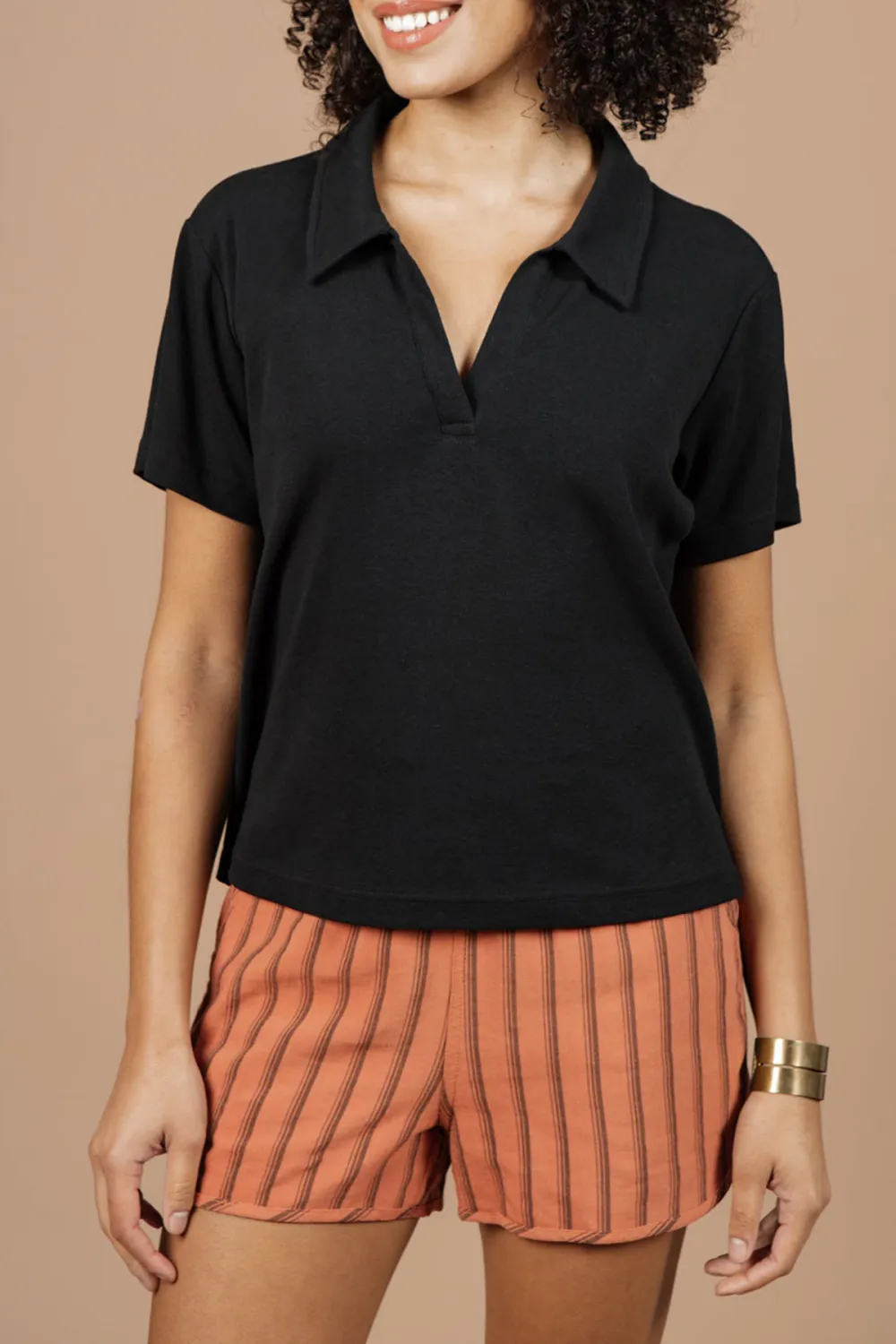 The Boxy Black Top