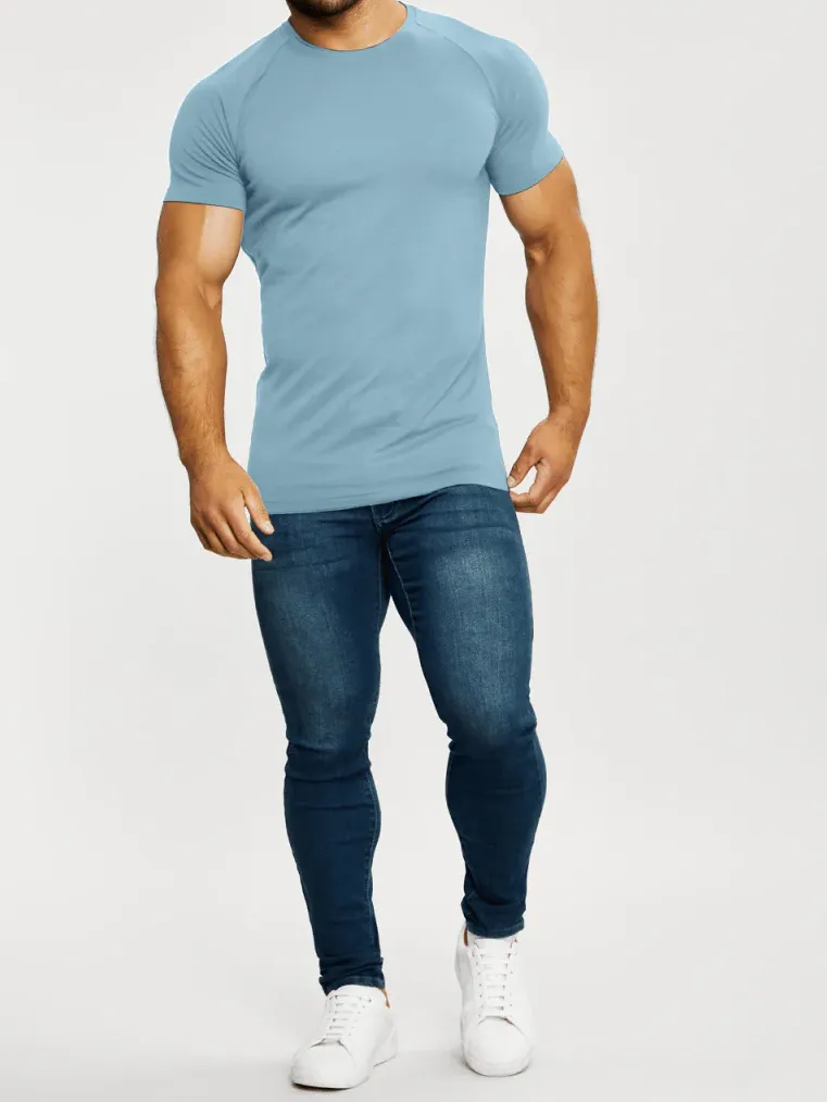 Men's Soft Blues Tees 3-Pack