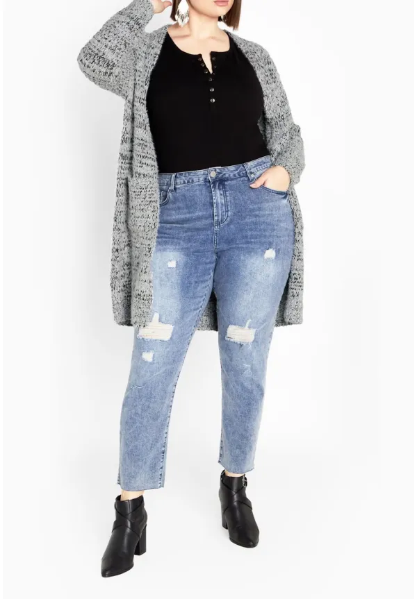 V-Neck Casual Cardigan