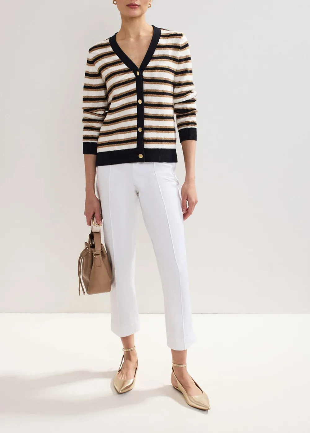 Conical Lady Pleated Trouser Suit