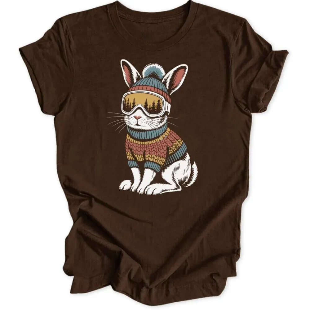Retro Snow Bunny Unisex T-Shirt