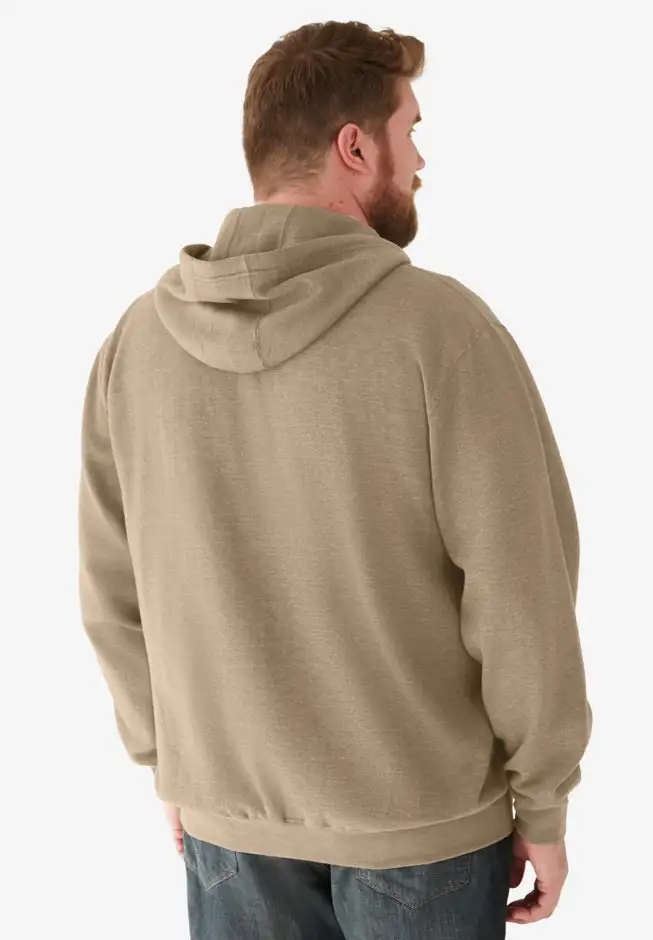 Fleece Zip-Front Hoodie