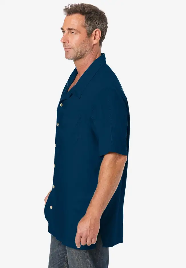 KS Island Solid Camp Shirt