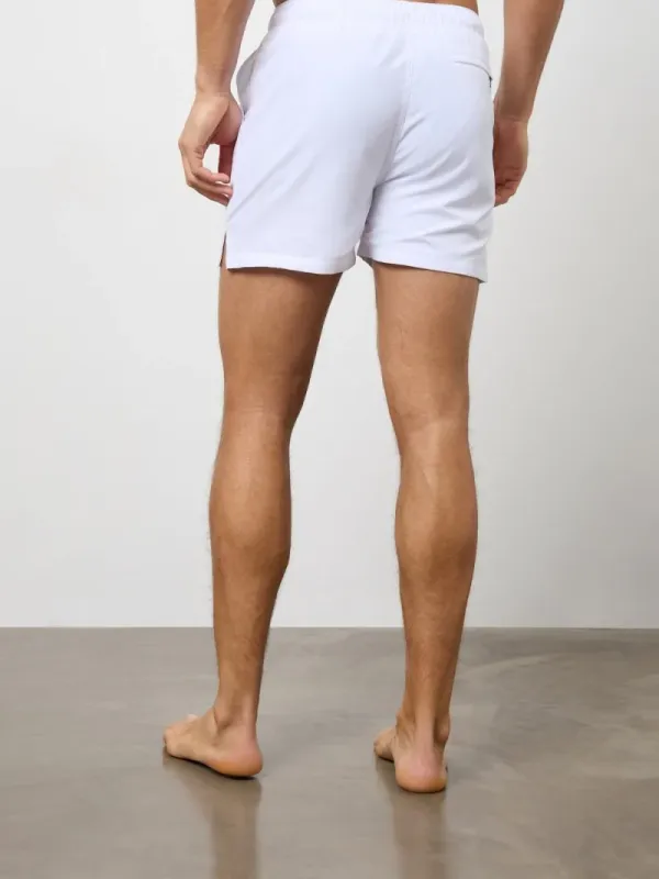 in White Leisure Daily Swim Short