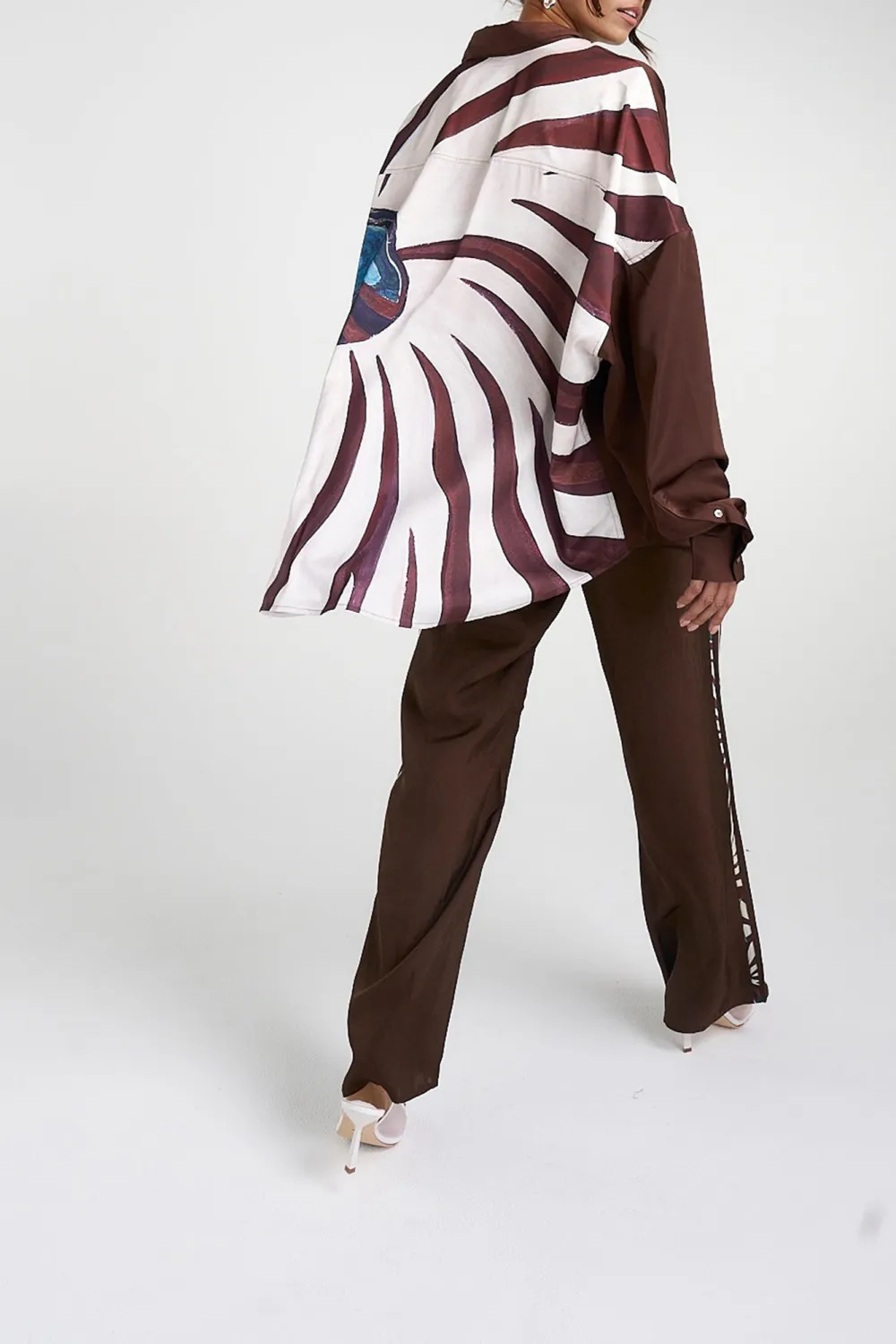 Unique Personality Art Long-Sleeved Shirt