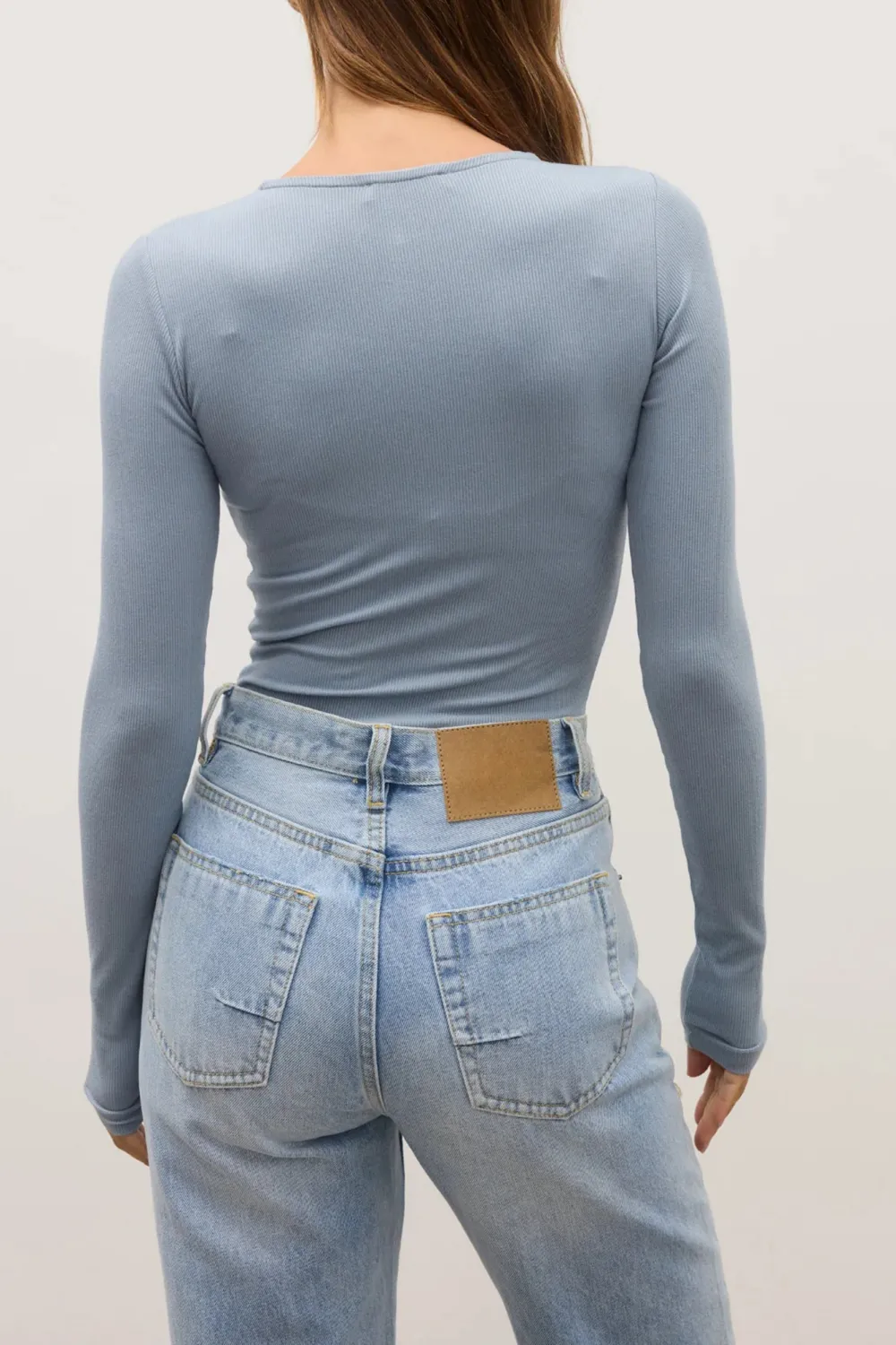 Grey Elegant And Slimming Breathable  Bodysuit