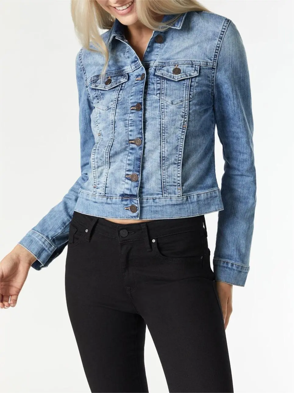 Casual Lapel Denim Jacket