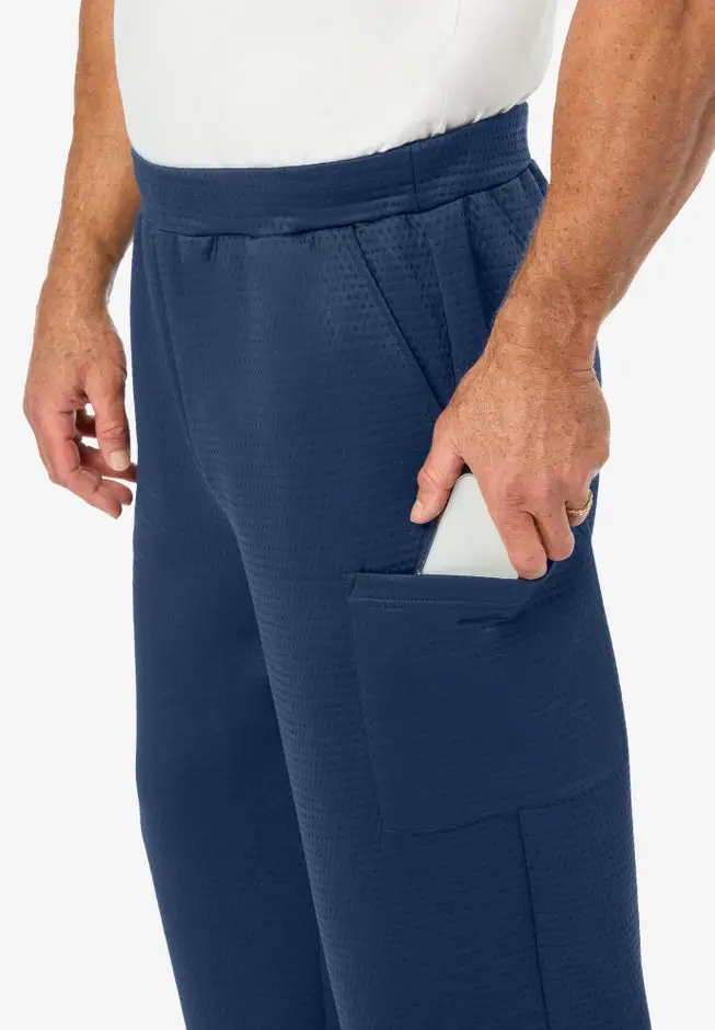 Dot Texture Performance Cargo Pants