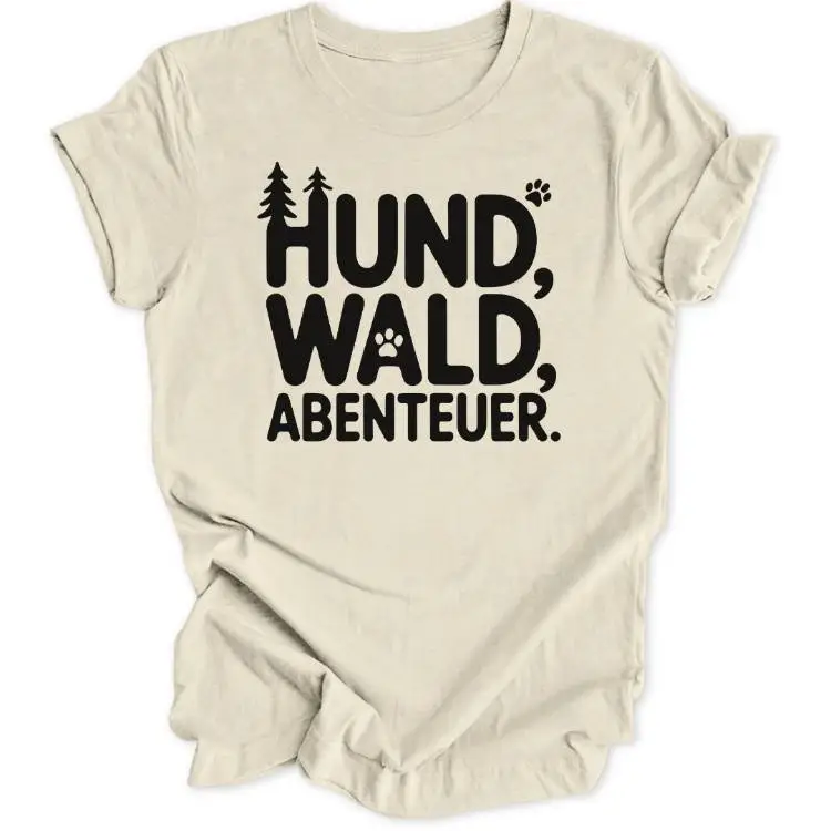 Dog Forest Adventure Unisex T-Shirt