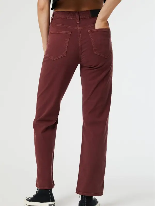 Front Pocket Straight Leg Daily Pants