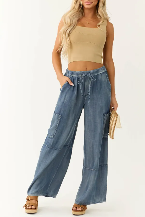 Latte Square Neck Thick Knit Tank Top