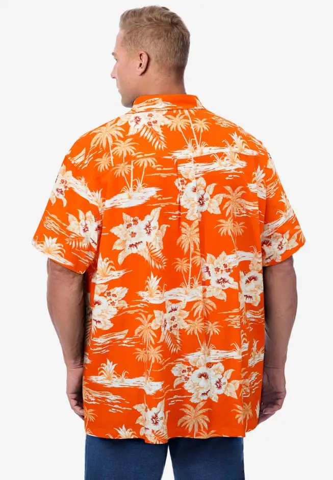 Short-Sleeve Linen Shirt