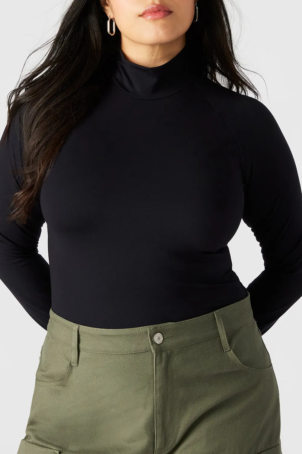 Long Sleeve Bodysuit Brown