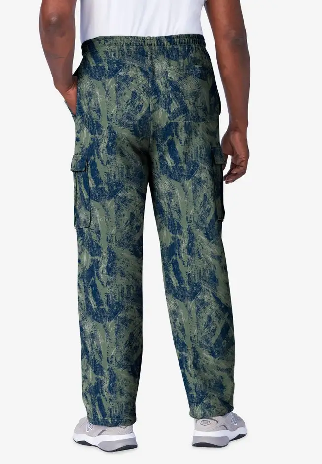 Fleece Cargo Sweatpants