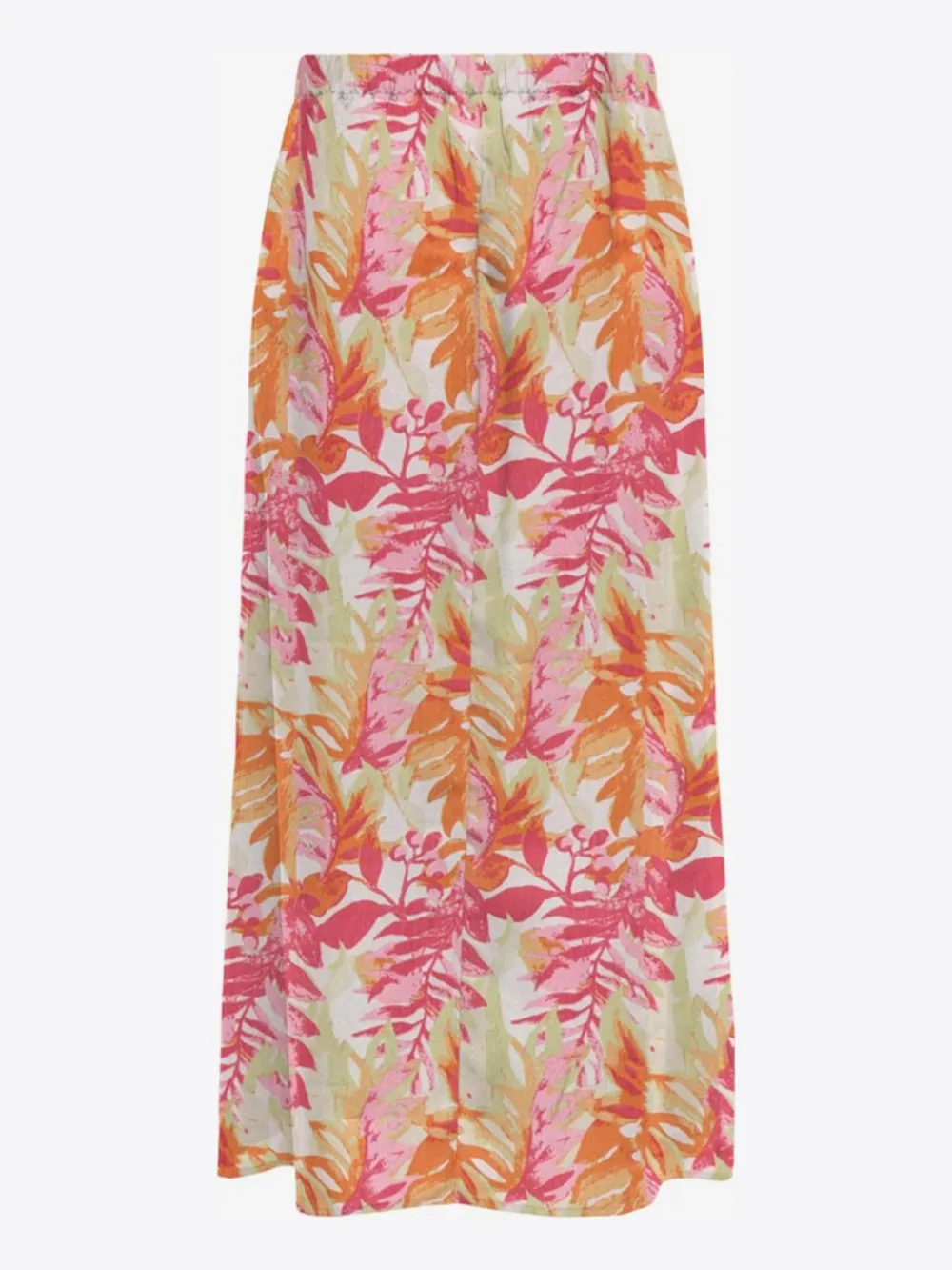 Smooth Fabric Casual Style A-line Skirt