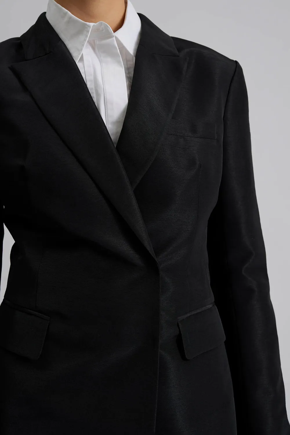 Double Breasted Wool Blazer