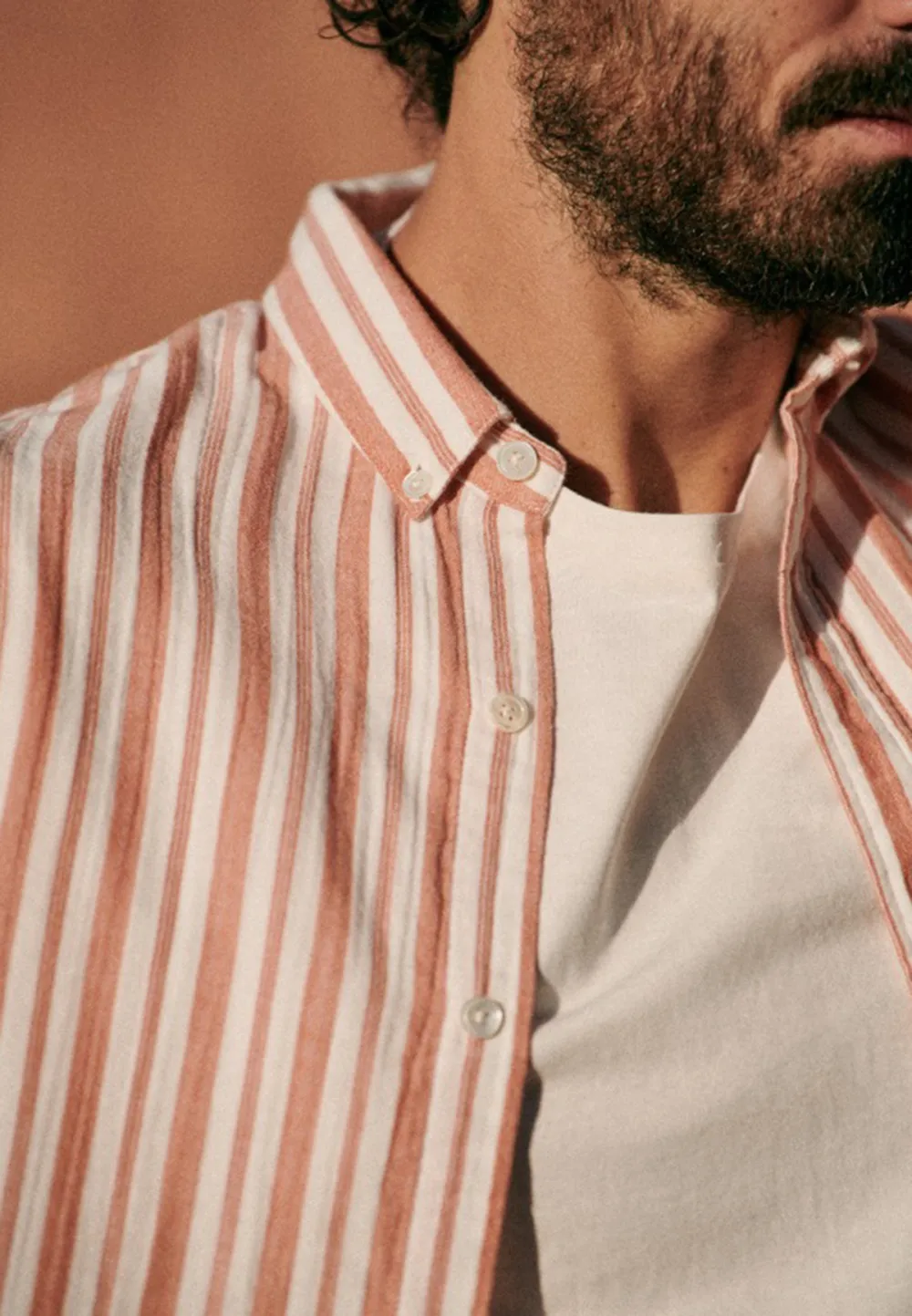 Adjustable Cuff Fastening Shirt