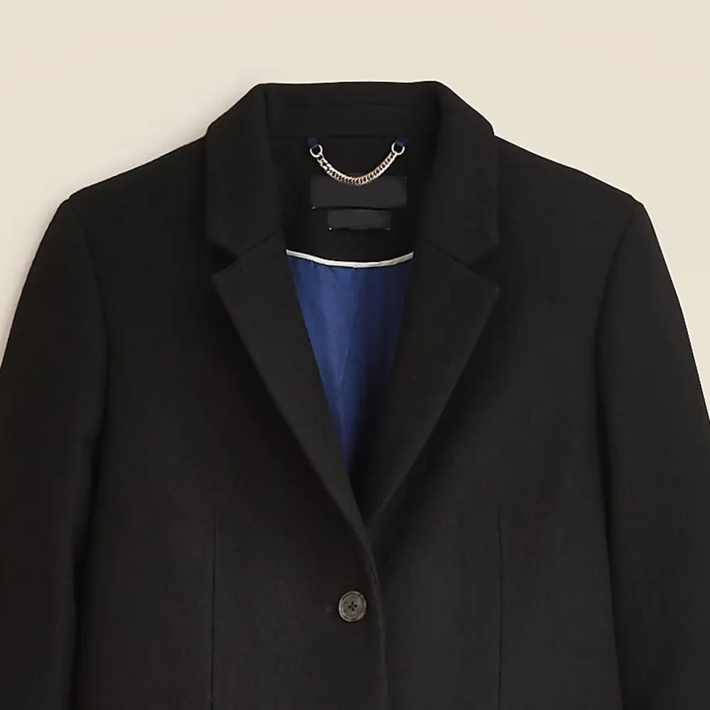 Wool-Blend Melton Topcoats