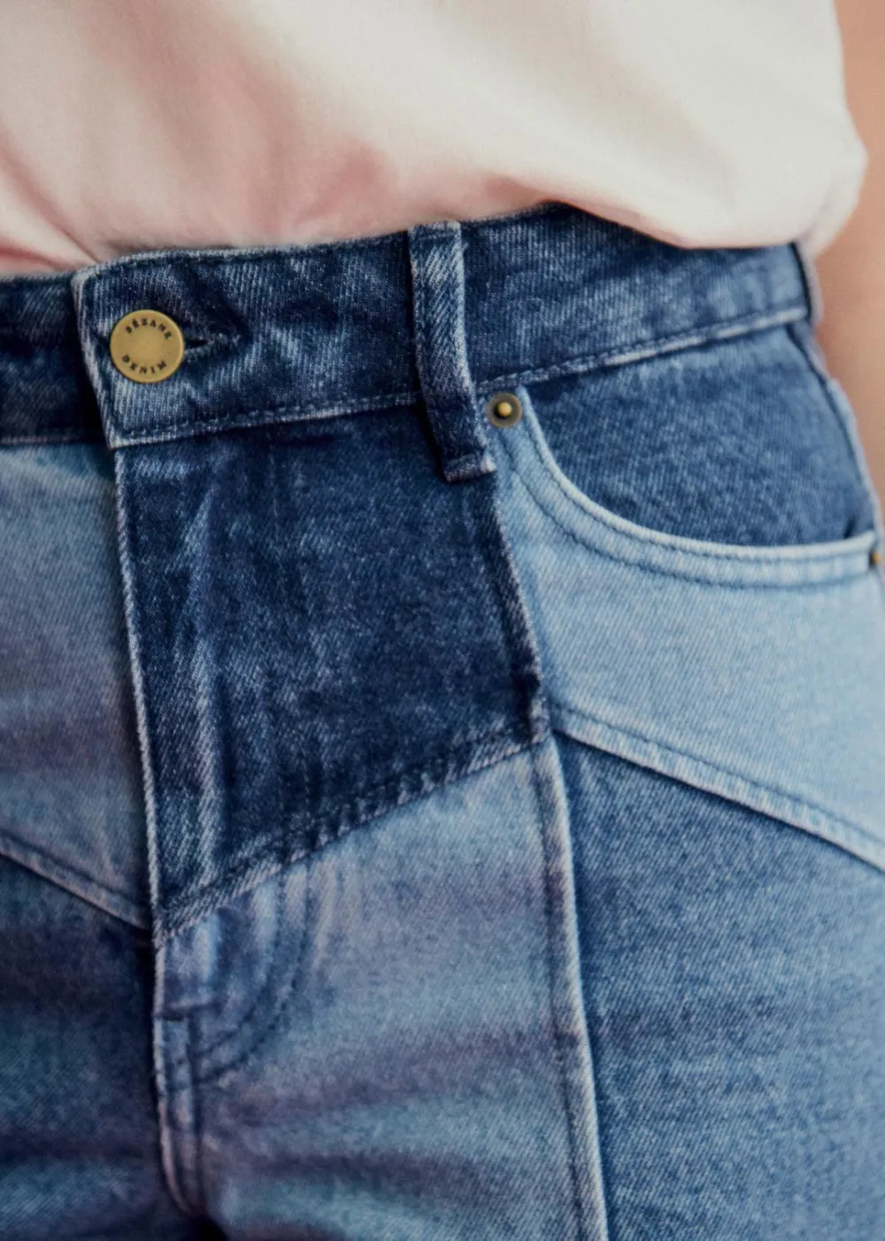 High Waist Straight Jeans