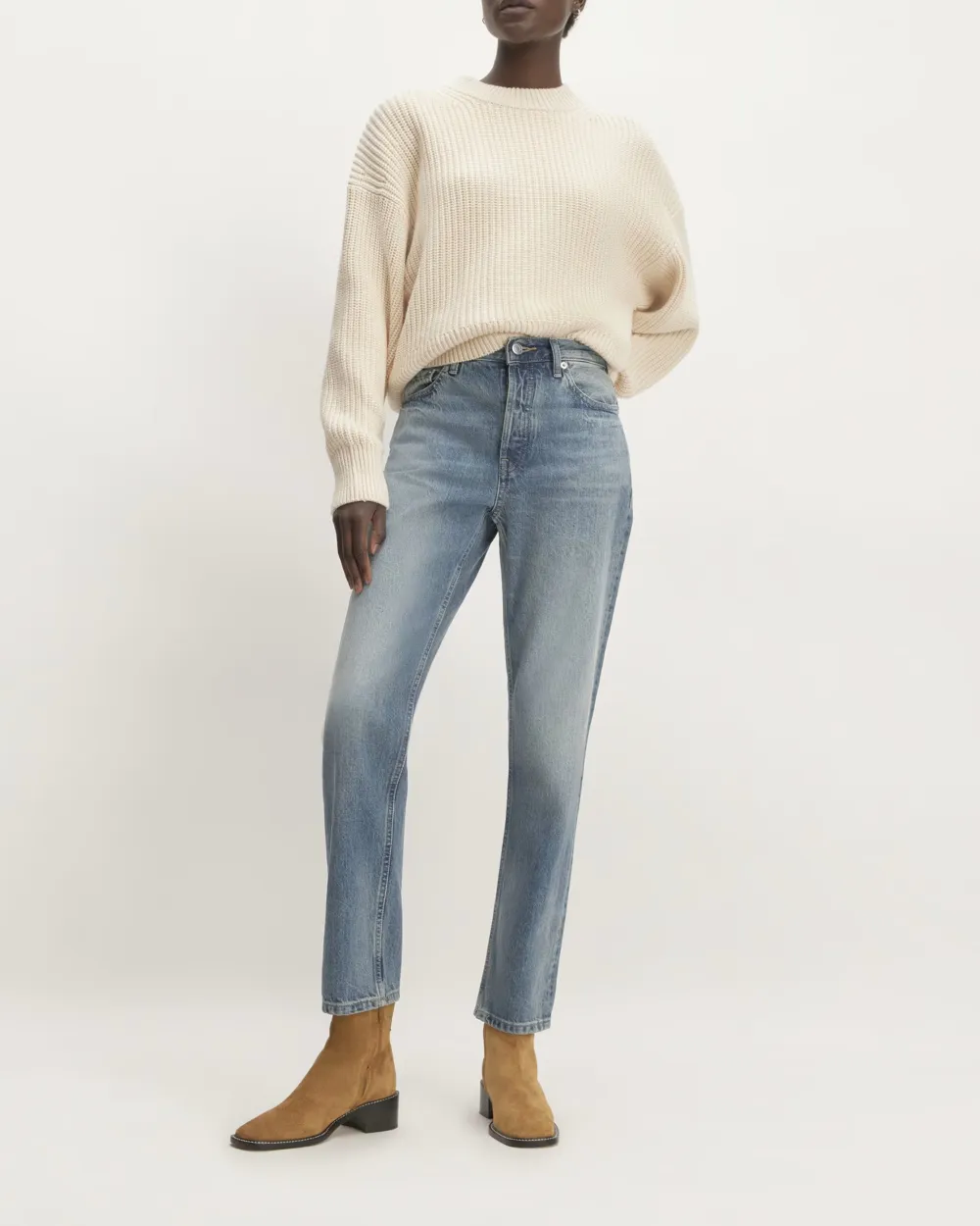 Mid-Waist Jeans