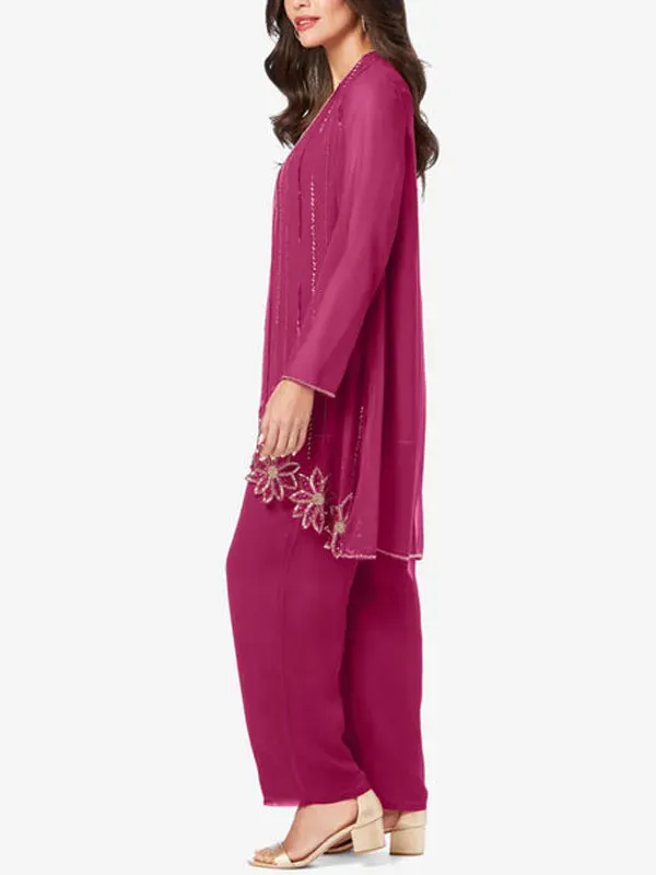 Light Sequins Atmosphere Party Women's Sets
