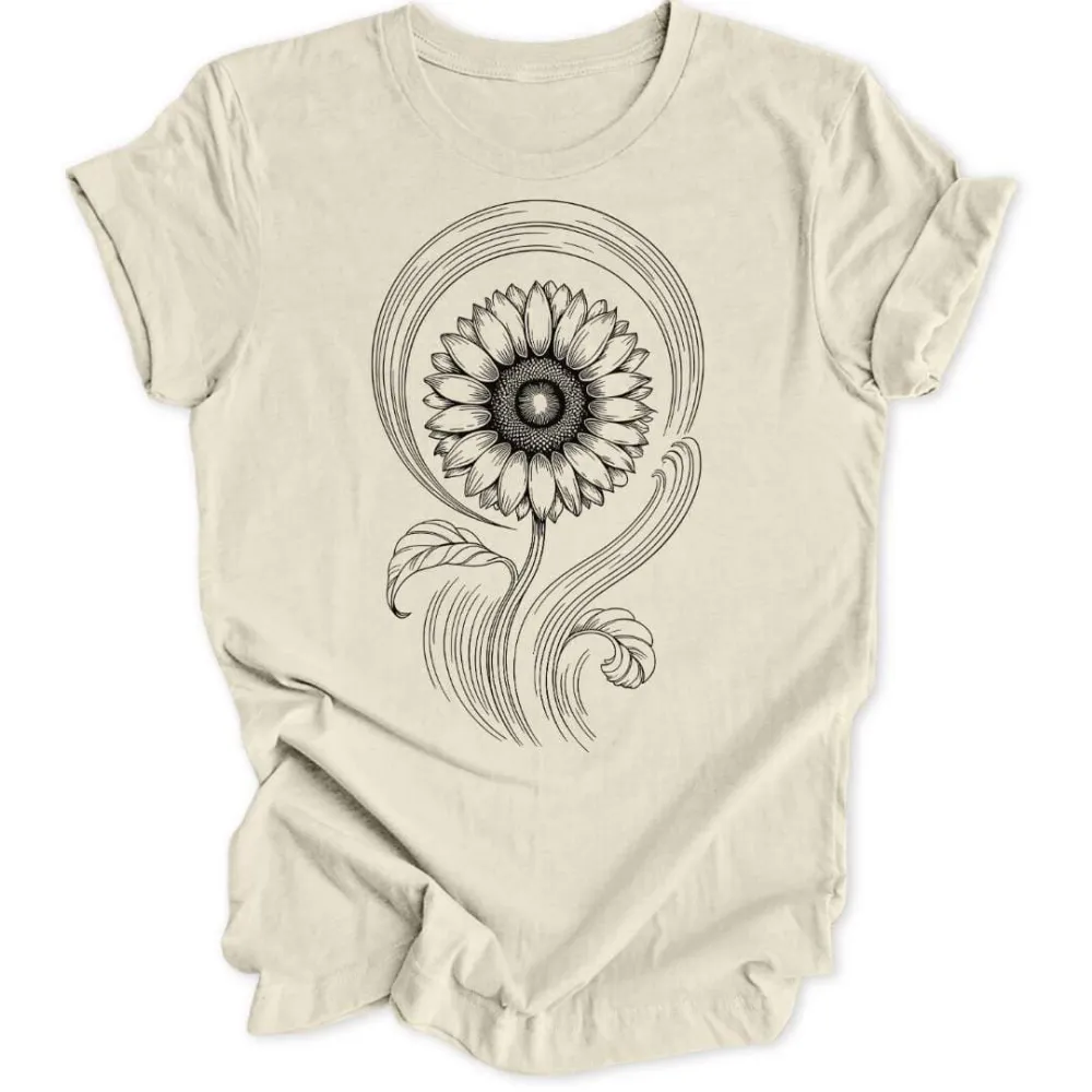 Sacred Sunflower Unisex T-Shirt