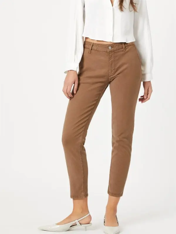 Cotton Slim Chino Pants