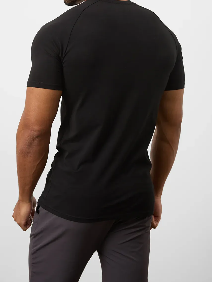 Black Athletic Soft Tees