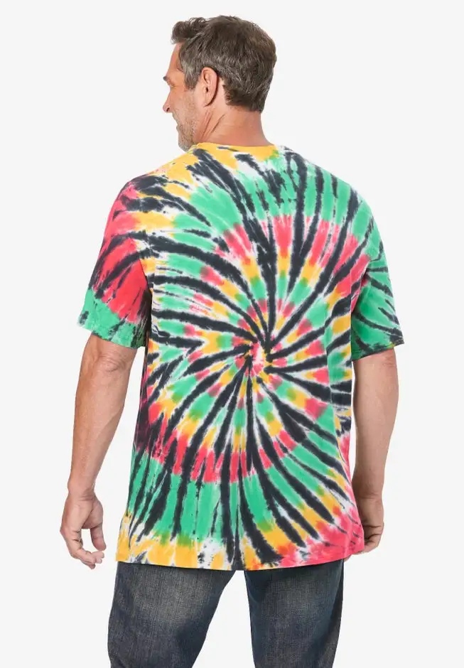 Lightweight Tie-Dye Crewneck Tee
