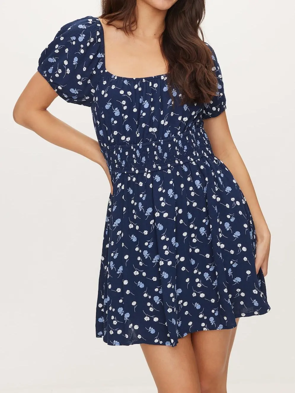 Daily Puff Sleeve Dress
