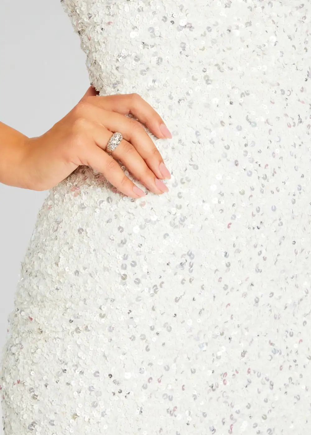 Skinny Sequin Dress