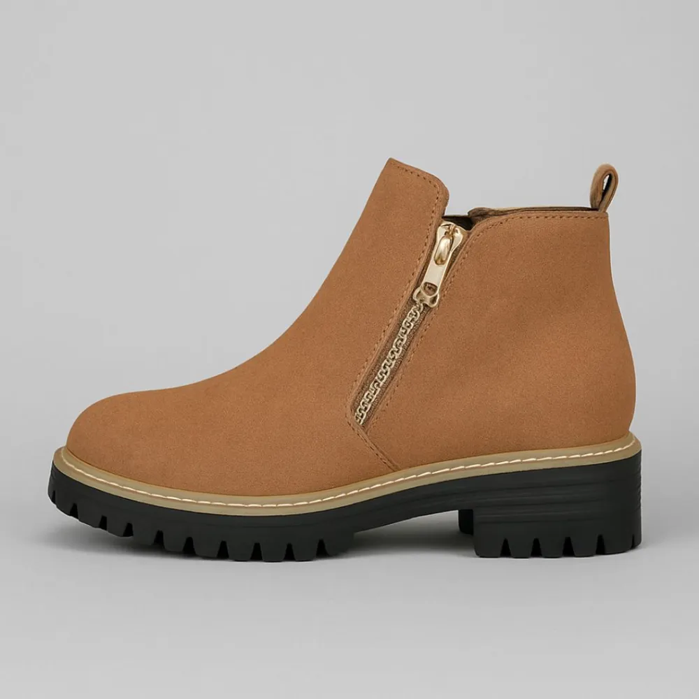 Western Style Ankle Boots
