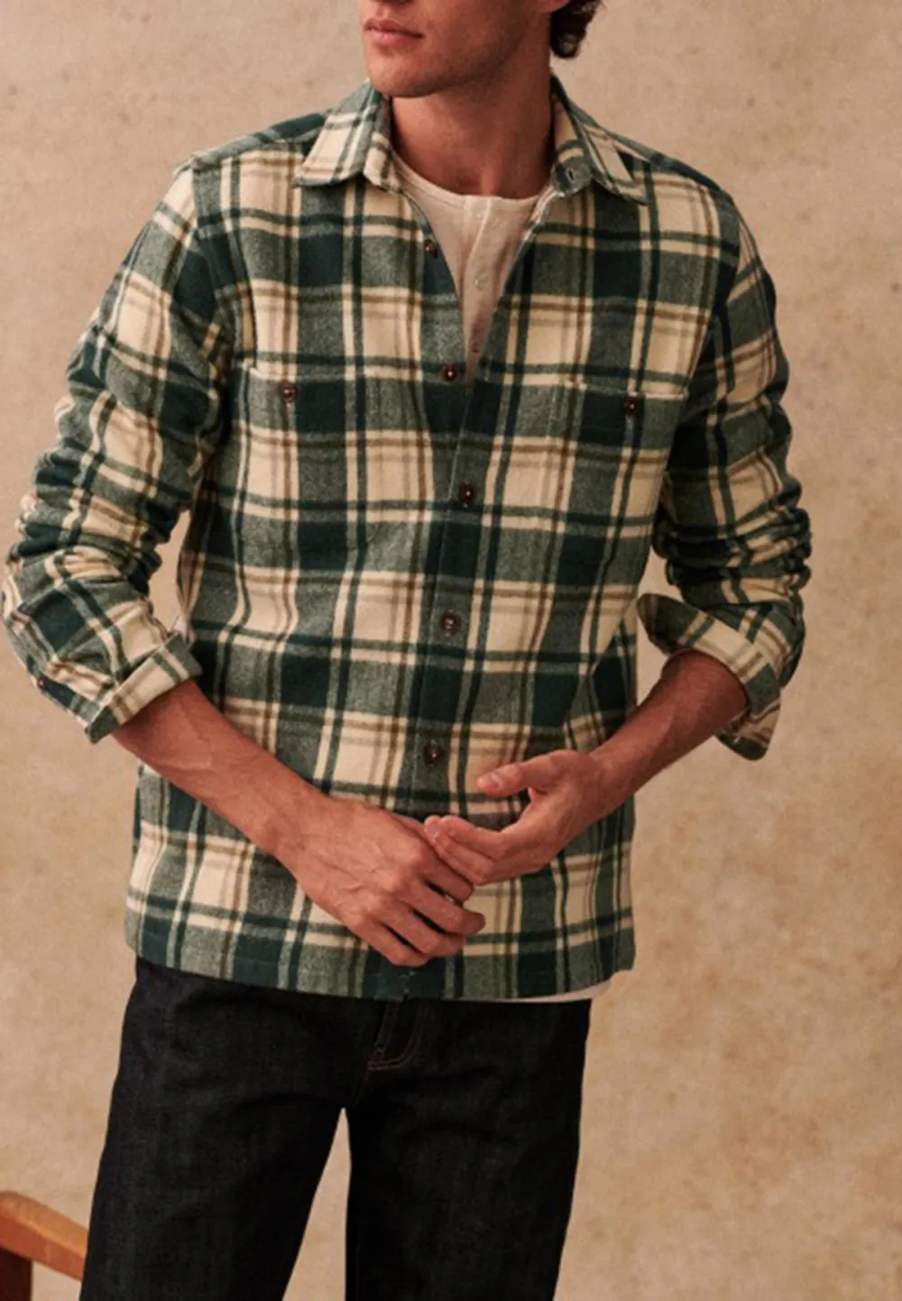 Buttoned Fastening Shirt