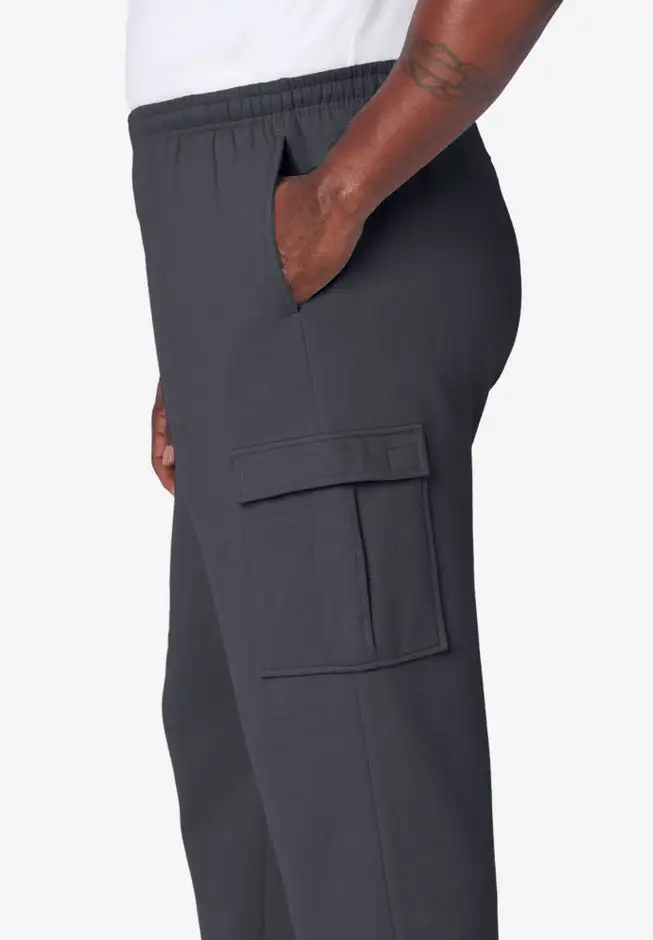 Fleece Cargo Sweatpants