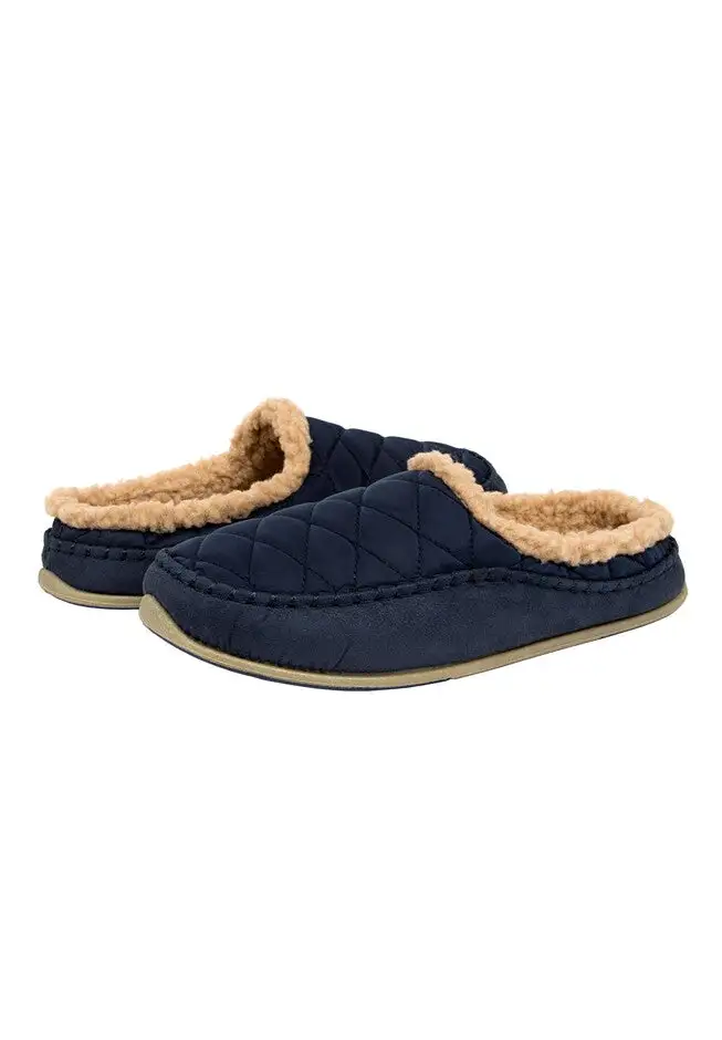 Alma Quilted Indoor/Outdoor Slippers