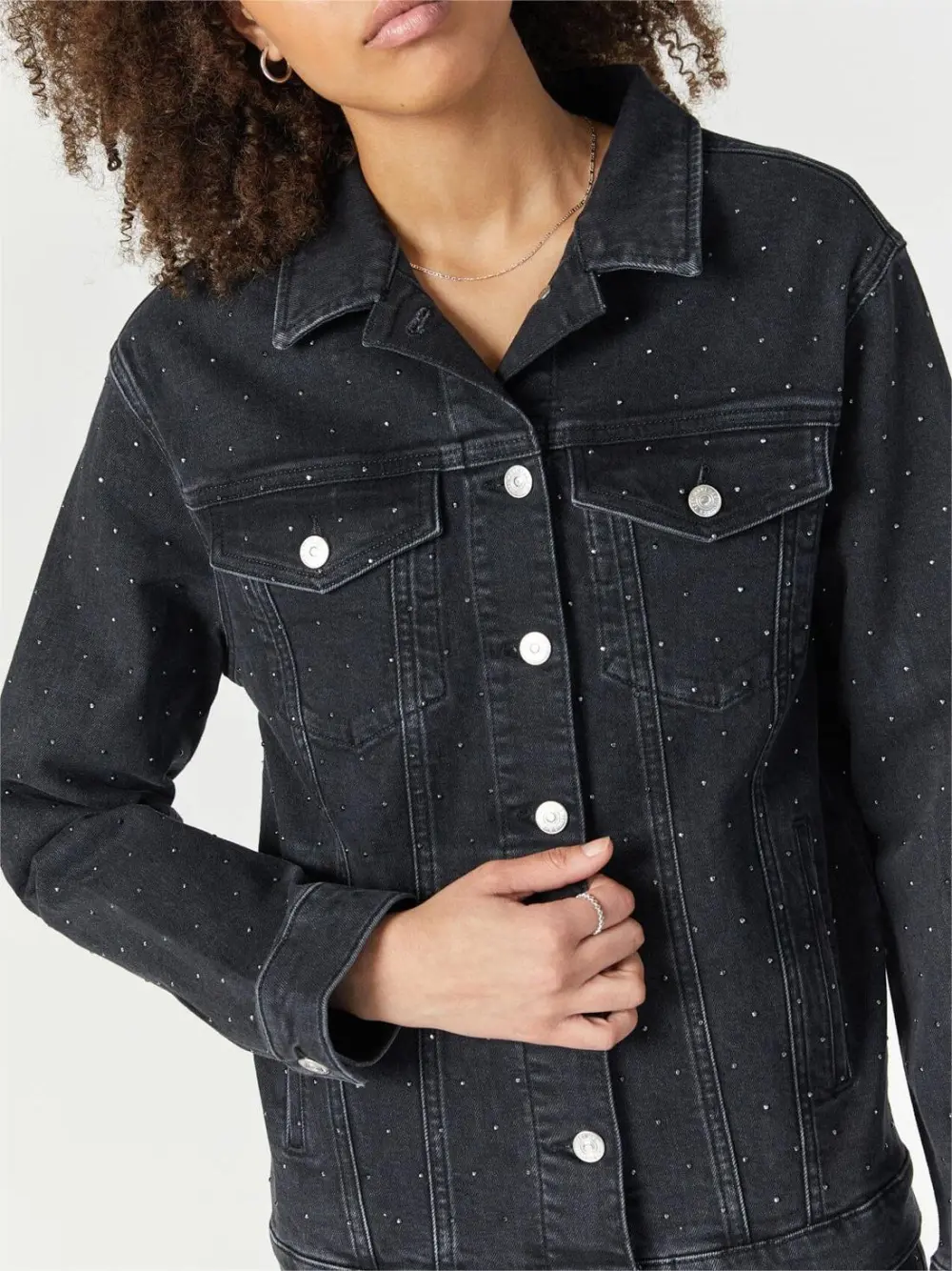 Casual Denim Regular Jacket
