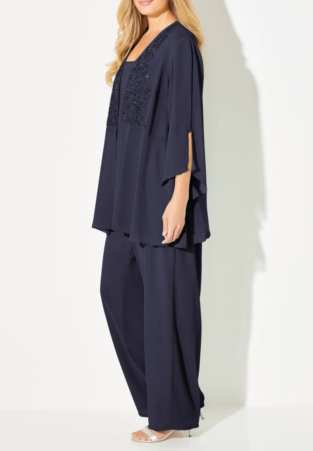 Beaded Pant Set