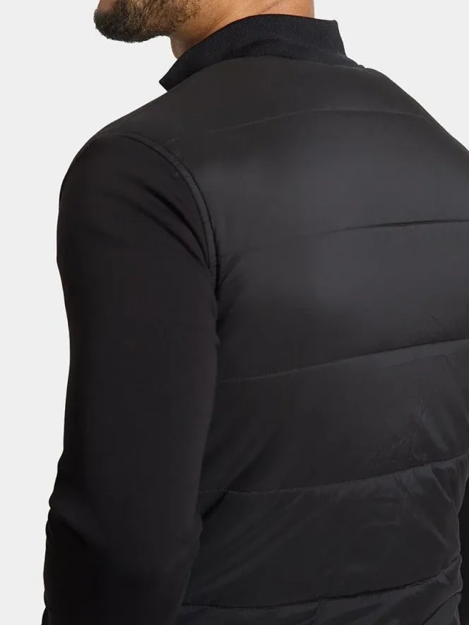 Black Daily Leisure Soft Hybrid Jacket