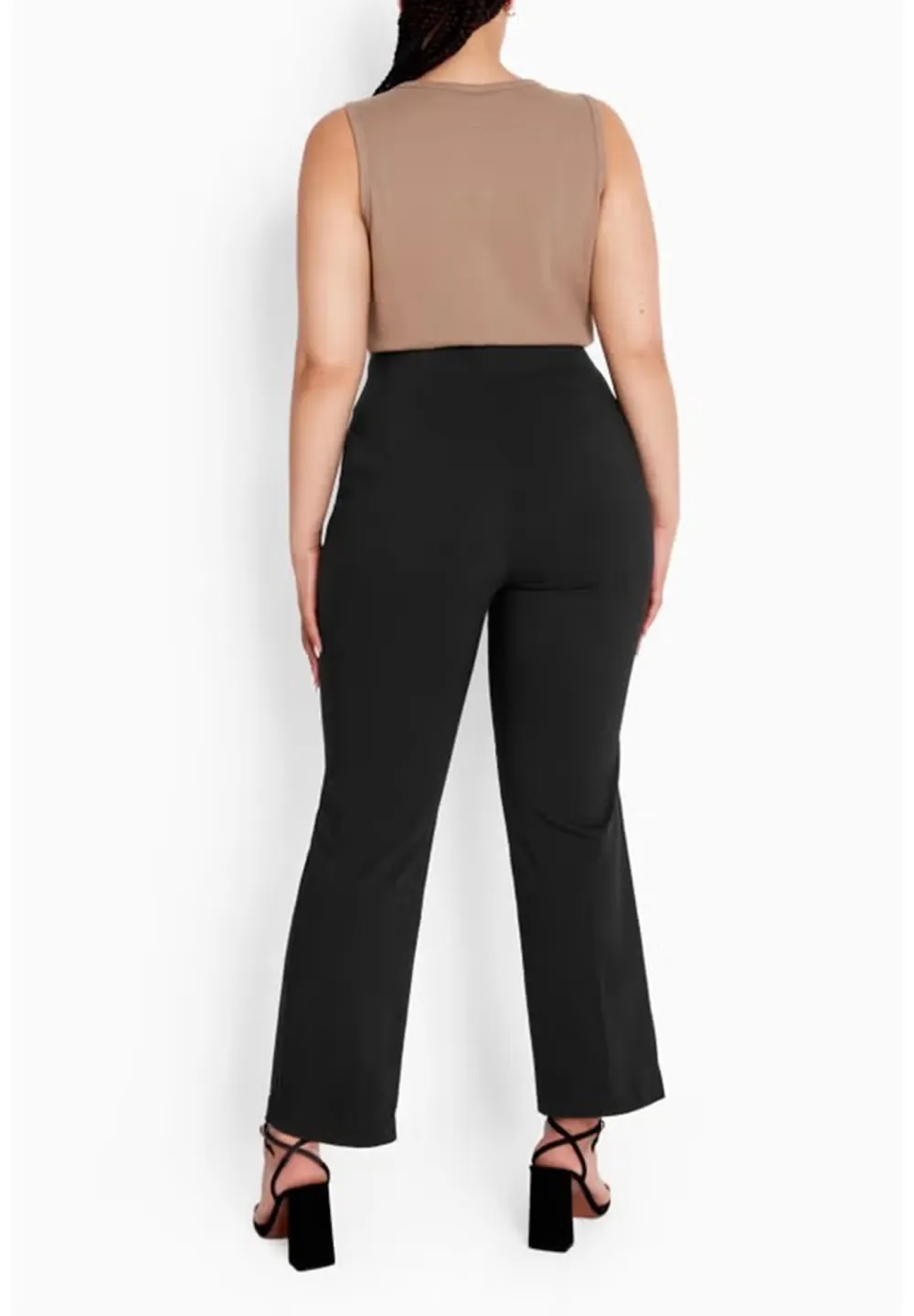 Solid Color Bagless Pants