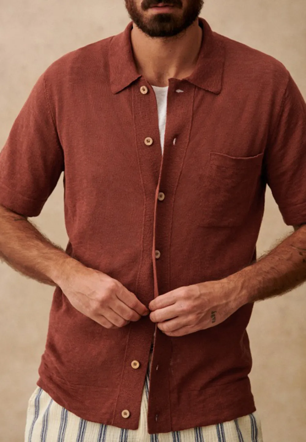 Patch Pocket On Chest Shirt