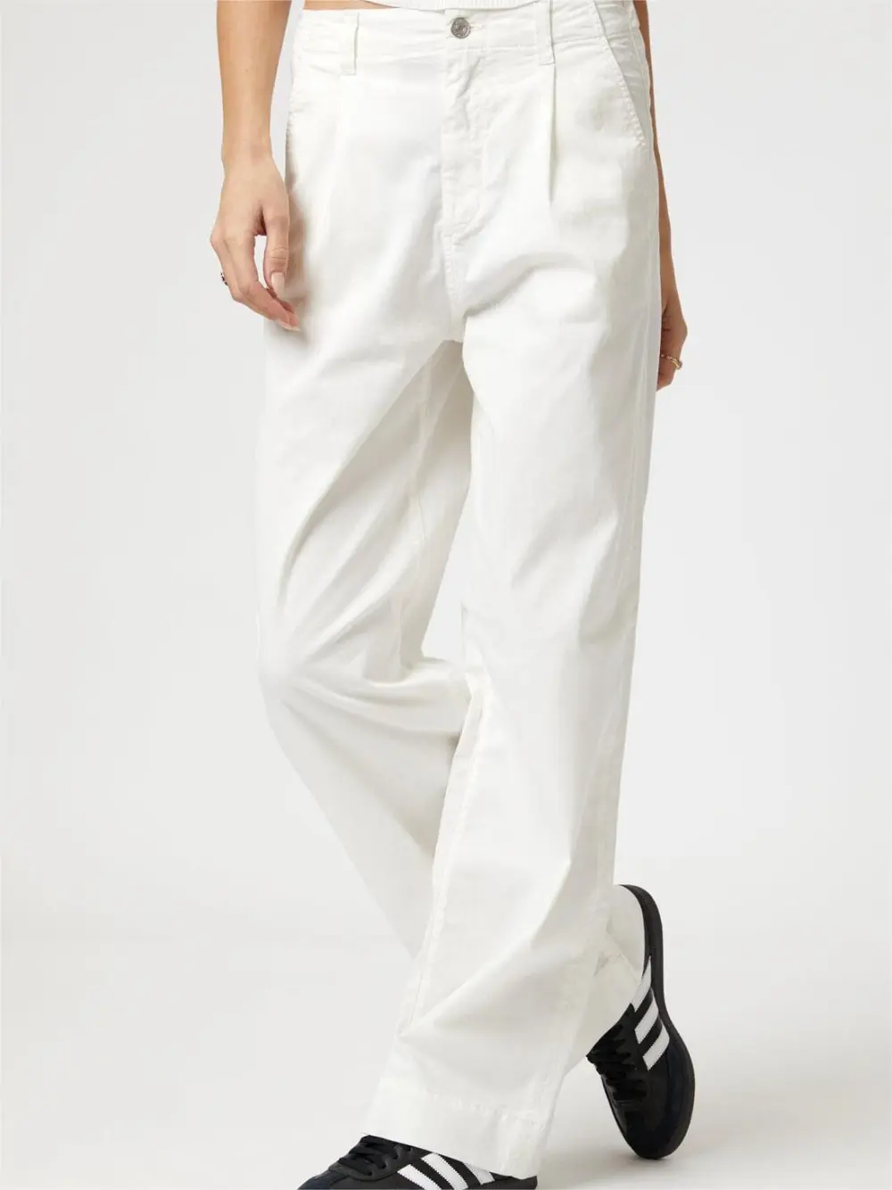 Pleated Wide Leg Pants