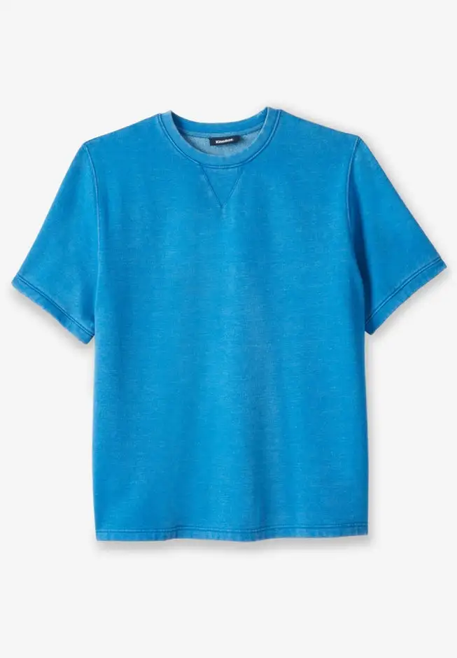 Short-Sleeve Fleece Sweatshirt