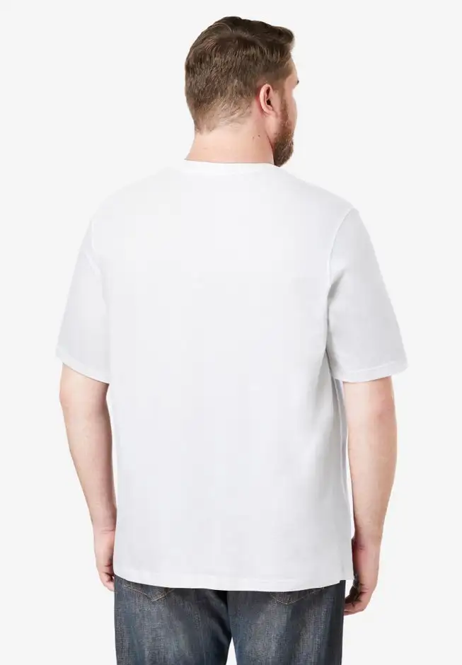 Shrink-Less Lightweight Crewneck T-Shirt
