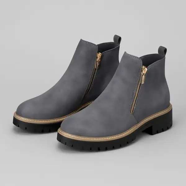 Western Style Ankle Boots