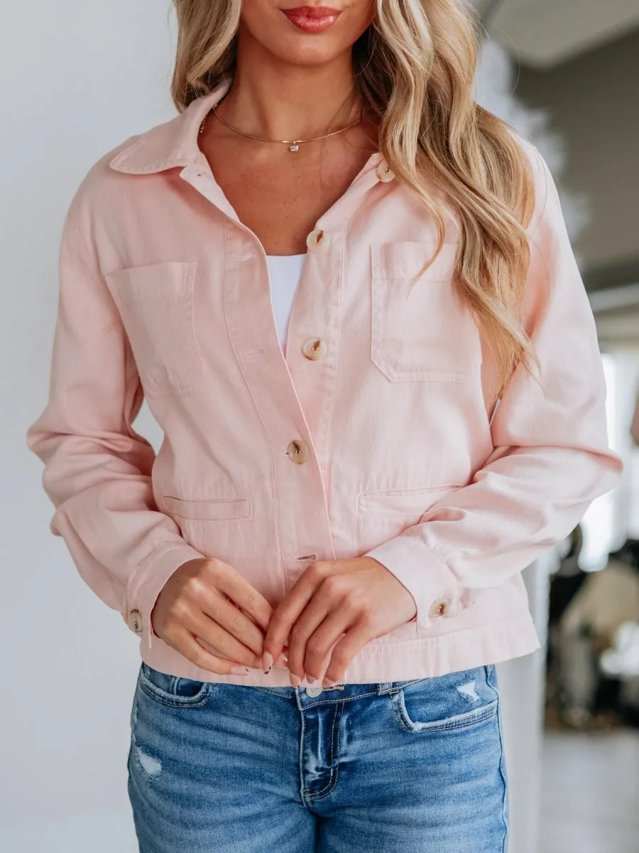 Casual Button Jacket